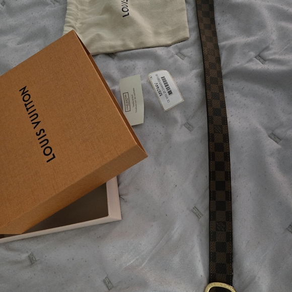 Louis vuitton Damier Ebene Pattern Belt - Picture 8 of 10